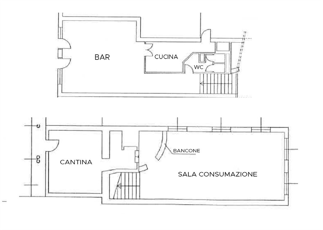 Sesto San Giovanni - Via XX Settembre - In posizione di forte passaggio vendiamo ampio negozio con canna fumaria